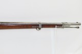 UNIQUE Antique AUSTRIAN LORENZ Carbine FLINTLOCK Conversion from 1859 Unusual Percussion to Flintlock Conversion - 5 of 23