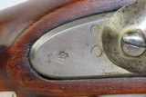 UNIQUE Antique AUSTRIAN LORENZ Carbine FLINTLOCK Conversion from 1859 Unusual Percussion to Flintlock Conversion - 6 of 23