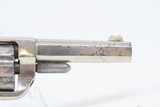 1876 Antique 7-Shot COLT NEW LINE .22 Rimfire ETCHED PANEL POCKET Revolver 1876 Manufacture with Nickel & Fire Blue Finish! - 17 of 18