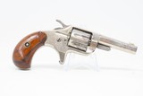 1876 Antique 7-Shot COLT NEW LINE .22 Rimfire ETCHED PANEL POCKET Revolver 1876 Manufacture with Nickel & Fire Blue Finish! - 14 of 18