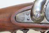 CIVIL WAR Antique US SPRINGFIELD ARMORY Model 1855 .58 Caliber Rifle-MUSKET Maynard Tape Primed Musket with Lock Dated “1860”! - 7 of 24