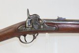 CIVIL WAR Antique US SPRINGFIELD ARMORY Model 1855 .58 Caliber Rifle-MUSKET Maynard Tape Primed Musket with Lock Dated “1860”! - 4 of 24