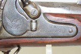 CIVIL WAR Antique US SPRINGFIELD ARMORY Model 1855 .58 Caliber Rifle-MUSKET Maynard Tape Primed Musket with Lock Dated “1860”! - 8 of 24