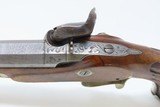 Antique ENGRAVED “Manstopper” PERCUSSION BELT Pistol Belgian Made Self-defense Pistol! - 13 of 20