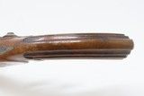 Antique ENGRAVED “Manstopper” PERCUSSION BELT Pistol Belgian Made Self-defense Pistol! - 12 of 20