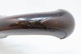 ANTIQUE FLINTLOCK BLUNDERBUSS PISTOL .54 Caliber 18th Century DRAGOON The Original Stagecoach and Naval Ship Boarding Gun! - 10 of 17