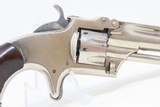 RARE Antique MERWIN & HULBERT .22 Short Version of S&W No. 1 Third Issue Nickel & Rosewood Finish 7-Shot .22! - 16 of 17