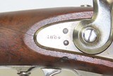 INDIAN WARS Antique SPRINGFIELD Model 1868 Breech Loading TRAPDOOR RiflePost-Civil War Conversion with 1864 Dated Lock! - 6 of 24