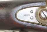 .50-70 GOVT Antique U.S. SPRINGFIELD Model 1866 ALLIN TRAPDOOR ConversionINDIAN WARS, Post-Civil War Infantry Rifle - 7 of 20