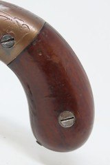 Antique MANHATTAN Six Barrel BAR HAMMER Percussion PEPPERBOX Revolver ANTEBELLUM Production Revolver from Norwich, Conn. - 3 of 17