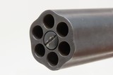 Antique MANHATTAN Six Barrel BAR HAMMER Percussion PEPPERBOX Revolver ANTEBELLUM Production Revolver from Norwich, Conn. - 10 of 17