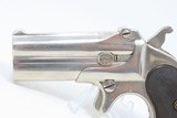 Classic REMINGTON Double DERINGER .41 Caliber Rimfire Type II C&R PISTOL Over/Under .41 Caliber Hideout Pistol - 4 of 14