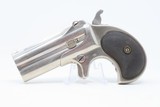 Classic REMINGTON Double DERINGER .41 Caliber Rimfire Type II C&R PISTOL Over/Under .41 Caliber Hideout Pistol - 2 of 14