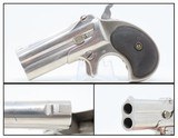 Classic REMINGTON Double DERINGER .41 Caliber Rimfire Type II C&R PISTOL Over/Under .41 Caliber Hideout Pistol - 1 of 14