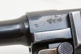 Iconic DWM Marked Semi-Automatic 7.65mm Luger Auto GERMAN LUGER C&R Pistol Iconic WWI and WWII German Military Sidearm! - 7 of 18