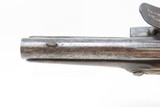 EUROPEAN Antique ENGRAVED and CARVED .54 Caliber FLINTLOCK Pocket Pistol With BESTIAL MASK Pommel Cap! - 12 of 16