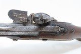 EUROPEAN Antique ENGRAVED and CARVED .54 Caliber FLINTLOCK Pocket Pistol With BESTIAL MASK Pommel Cap! - 11 of 16