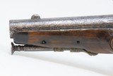 EUROPEAN Antique ENGRAVED and CARVED .54 Caliber FLINTLOCK Pocket Pistol With BESTIAL MASK Pommel Cap! - 16 of 16