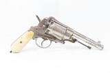 Antique VERO MONTENEGRO 11mm GASSER Revolver in NICKEL & BONE, Engraved An Eye-Catching Sidearm from Montenegro! - 13 of 16