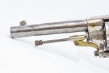 Antique VERO MONTENEGRO 11mm GASSER Revolver in NICKEL & BONE, Engraved An Eye-Catching Sidearm from Montenegro! - 5 of 16