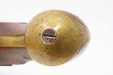 1800s British Antique LOWNDES .69 Caliber FLINTLOCK Military Service Pistol Original Flintlock, Large Single Shot Pistol! - 8 of 19