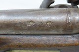 1800s British Antique LOWNDES .69 Caliber FLINTLOCK Military Service Pistol Original Flintlock, Large Single Shot Pistol! - 13 of 19