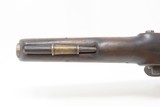 1800s British Antique LOWNDES .69 Caliber FLINTLOCK Military Service Pistol Original Flintlock, Large Single Shot Pistol! - 10 of 19