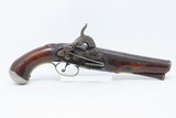 ORNATE, DOG’S HEAD, Carved & INLAID Spanish MIQUELET Percussion PISTOL Stylish 1820s Pistol with GOLDEN Maker’s Mark! - 2 of 19