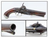 ORNATE, DOG’S HEAD, Carved & INLAID Spanish MIQUELET Percussion PISTOL Stylish 1820s Pistol with GOLDEN Maker’s Mark! - 1 of 19
