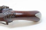 ORNATE, DOG’S HEAD, Carved & INLAID Spanish MIQUELET Percussion PISTOL Stylish 1820s Pistol with GOLDEN Maker’s Mark! - 9 of 19