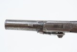 CASED BRACE of Antique CLARK of CAMBRIDGE, ENGLAND Folding Trigger Pistols
ENGRAVED Mid-19th Century SCREW BARREL Self Defense Pistols - 15 of 25