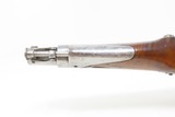 Rare BAVARIAN SCHARNIERPISTOLE 1816/UM43 .69 CALIBER Cavalry Pistol Antique - 9 of 17
