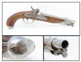 Rare BAVARIAN SCHARNIERPISTOLE 1816/UM43 .69 CALIBER Cavalry Pistol Antique - 1 of 17