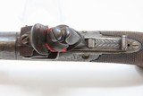 Antique ENGLISH Engraved CALVERTS of LEEDS .50 Cal. FLINTLOCK Pocket Pistol Early 19th Century YORKSHIRE Made with Pre-1813 PROOF MARKS - 7 of 17