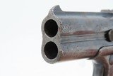 Classic REMINGTON Double DERINGER .41 Rimfire Type II PISTOL C&R BLUED Over/Under .41 Caliber Hideout Pistol - 7 of 14