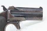 Classic REMINGTON Double DERINGER .41 Rimfire Type II PISTOL C&R BLUED Over/Under .41 Caliber Hideout Pistol - 14 of 14