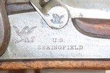 Antique CIVIL WAR Springfield US Model 1863 Percussion Type I RIFLE MUSKET Made at the SPRINGFIELD ARMORY Circa 1864 - 6 of 20