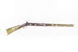 Antique OHIO LONG RIFLE by TEAFF Engraved Half Stock BACK ACTION Percussion
American Long Rifle with M.M. Maslin Lock! - 2 of 22