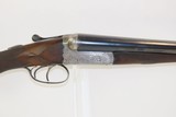 Engraved FREDERICK WILLIAMS Double Barrel C&R Boxlock HAMMERLESS Shotgun Double Barrel 12 Gauge Shotgun with EJECTORS! - 17 of 20