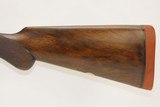 Engraved FREDERICK WILLIAMS Double Barrel C&R Boxlock HAMMERLESS Shotgun Double Barrel 12 Gauge Shotgun with EJECTORS! - 3 of 20
