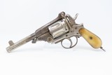 Antique “BELGIAN” Marked Double Action Top Break .44-40 WCF Cal. REVOLVER Late 19th Century Belgian Revolver with BONE GRIPS! - 10 of 17