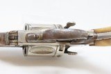 Antique “BELGIAN” Marked Double Action Top Break .44-40 WCF Cal. REVOLVER Late 19th Century Belgian Revolver with BONE GRIPS! - 3 of 17