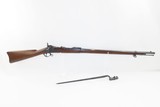 Antique U.S. SPRINGFIELD Model 1884 TRAPDOOR Rifle .45-70 GOVT with BAYONET Manufactured at the SPRINGFIELD ARMORY - 2 of 23