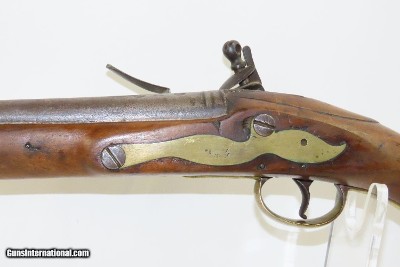 REVOLUTIONARY WAR Period JOHN REA Long Sea Service Pattern FLINTLOCK Pistol Used by the British Royal Naval Service! - Image 15 of 17