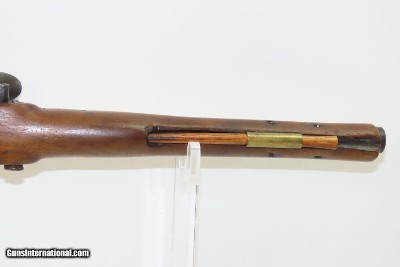 REVOLUTIONARY WAR Period JOHN REA Long Sea Service Pattern FLINTLOCK Pistol Used by the British Royal Naval Service! - Image 8 of 17