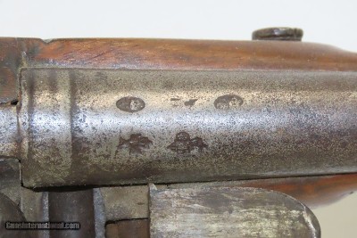 REVOLUTIONARY WAR Period JOHN REA Long Sea Service Pattern FLINTLOCK Pistol Used by the British Royal Naval Service! - Image 9 of 17