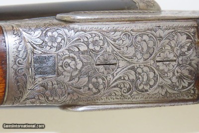 Engraved, Carved PHEASANT Stock FRANCOTTE Sidelock 20 Gauge SxS Shotgun Gorgeous Double Barrel 20 Gauge Shotgun! - Image 8 of 25