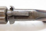 MASSIVE .49 Caliber PEPPERBOX by NOCK of LONDON Engraved 6-Shot Antique Pistol Impressive & Intimidating! - 9 of 19