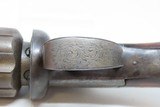 MASSIVE .49 Caliber PEPPERBOX by NOCK of LONDON Engraved 6-Shot Antique Pistol Impressive & Intimidating! - 14 of 19