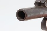 Antique ENGLISH Engraved WILLIAM CHANCE .45 Caliber FLINTLOCK Pocket Pistol Early 19th Century LONDON Made with Post-1813 PROOF MARKS - 10 of 18